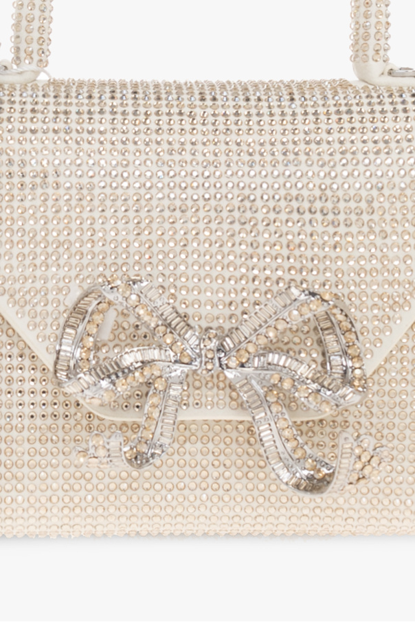 SchaferandweinerShops Japan - Cream 'Bow Mini' shoulder bag